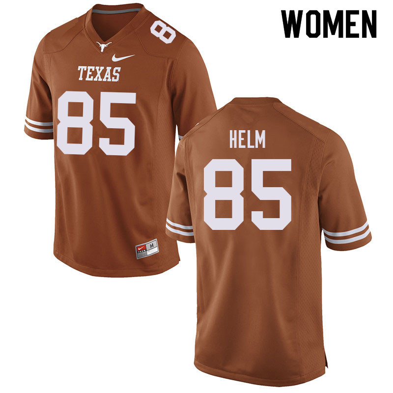 Women #85 Gunnar Helm Texas Longhorns College Football Jerseys Sale-Orange